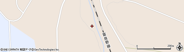 北海道美瑛町（上川郡）福富憩周辺の地図