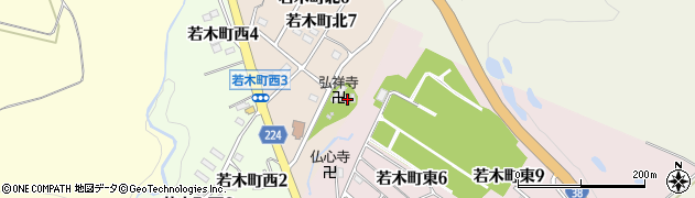弘祥寺周辺の地図
