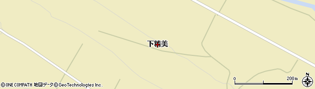 北海道美瑛町（上川郡）置杵牛（下精美）周辺の地図