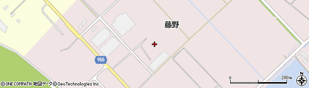 北海道美瑛町（上川郡）藤野周辺の地図