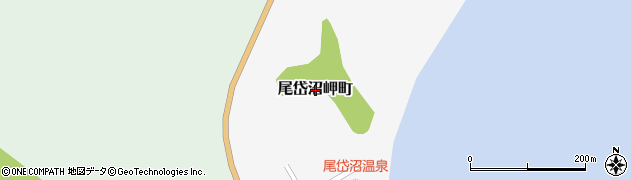 北海道別海町（野付郡）尾岱沼岬町周辺の地図