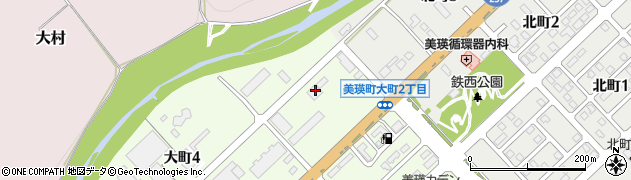 美瑛通運株式会社周辺の地図