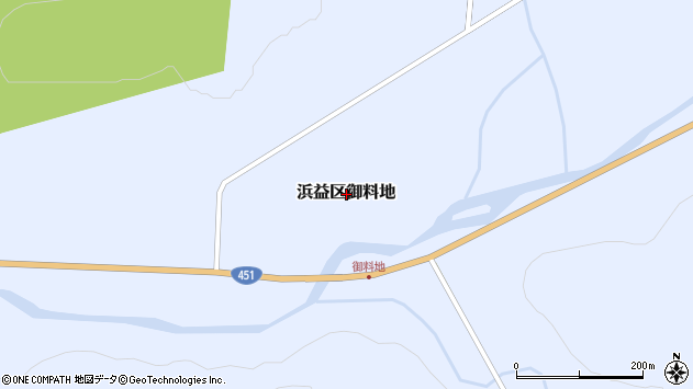 〒061-3109 北海道石狩市浜益区御料地の地図