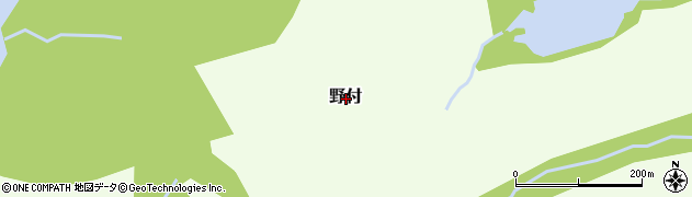 北海道野付郡別海町野付周辺の地図