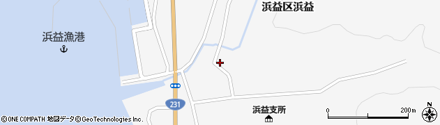 北海道石狩市浜益区浜益4周辺の地図