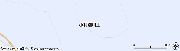 北海道足寄郡陸別町小利別川上周辺の地図
