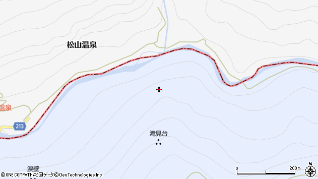 〒071-0355 北海道上川郡美瑛町天人峡の地図