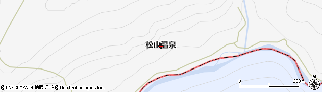 北海道上川郡東川町松山温泉周辺の地図