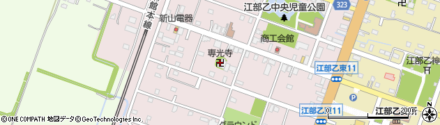 専光寺周辺の地図