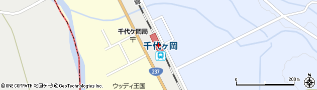 千代ケ岡駅周辺の地図