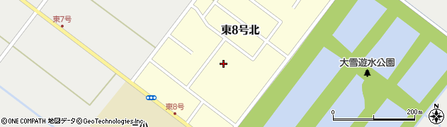 東川町役場　第３地区コミュニティセンター周辺の地図