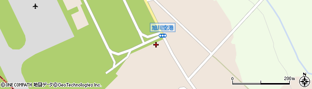 タイムズカー旭川空港前店周辺の地図