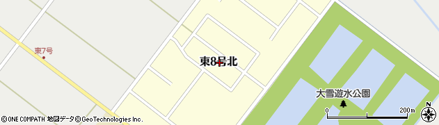 北海道東川町（上川郡）東８号北周辺の地図