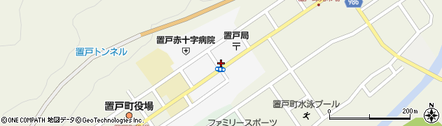 北海道置戸町（常呂郡）中央周辺の地図