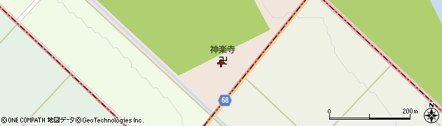神楽寺周辺の地図