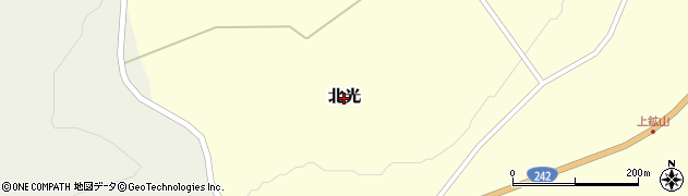 北海道置戸町（常呂郡）北光周辺の地図