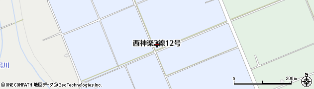 北海道旭川市西神楽３線１２号周辺の地図