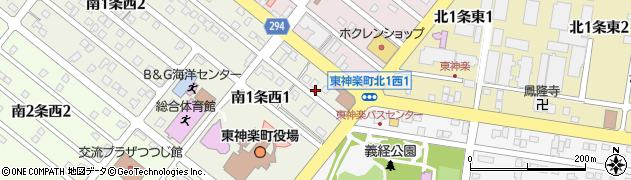 本山理容院周辺の地図