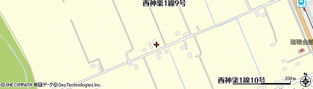 北海道旭川市西神楽１線９号167周辺の地図