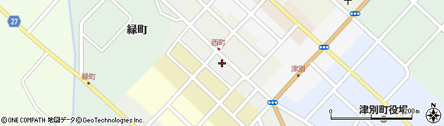 北海道津別町（網走郡）１条通周辺の地図