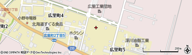 北雄美装株式会社　深川支店周辺の地図