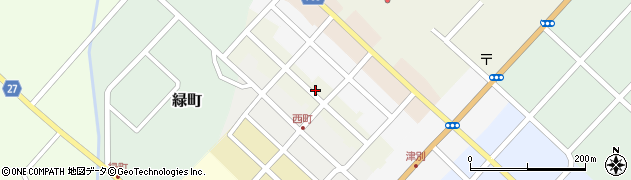 北海道津別町（網走郡）東２条周辺の地図