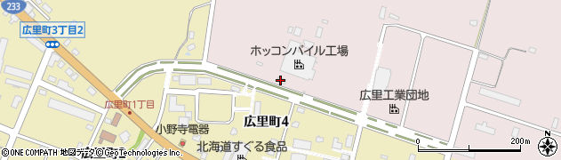 株式会社ホッコン　広里パイル工場周辺の地図