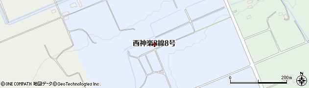 北海道旭川市西神楽３線８号周辺の地図
