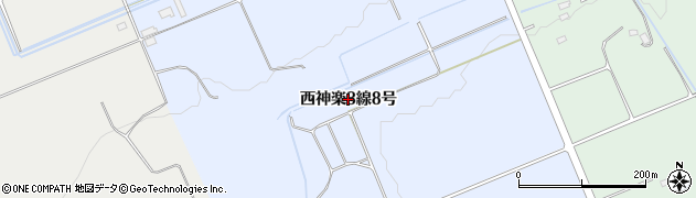 北海道旭川市西神楽３線（８号）周辺の地図