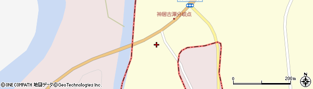 北海道旭川市神居町神居古潭73周辺の地図