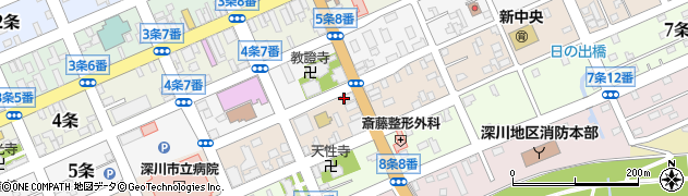 松本印刷株式会社周辺の地図