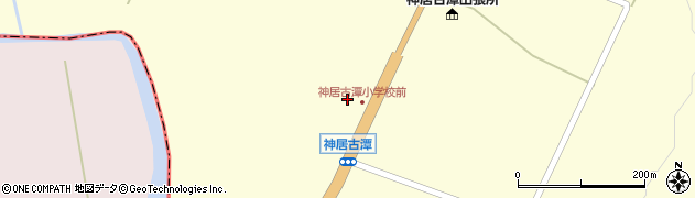 北海道旭川市神居町神居古潭87周辺の地図