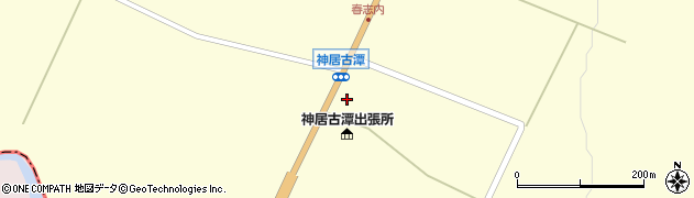 北海道旭川市神居町神居古潭13周辺の地図