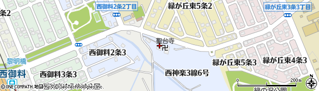 聖台寺周辺の地図