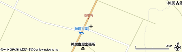北海道旭川市神居町神居古潭44周辺の地図