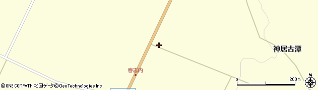 北海道旭川市神居町神居古潭42周辺の地図