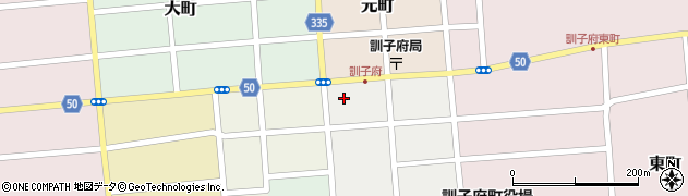 北見信用金庫訓子府支店周辺の地図