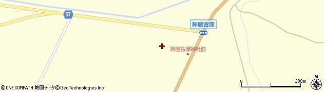 北海道旭川市神居町神居古潭107-8周辺の地図