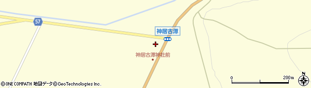北海道旭川市神居町神居古潭109周辺の地図