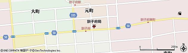 訓子府郵便局 ＡＴＭ周辺の地図