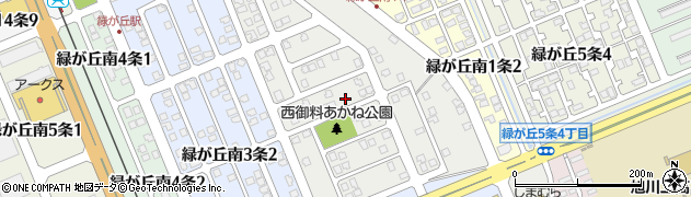 北海道旭川市緑が丘南２条周辺の地図