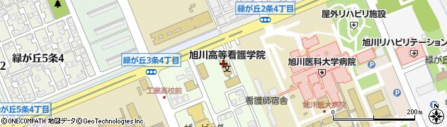 北海道立旭川高等看護学院地域看護学科講師室周辺の地図