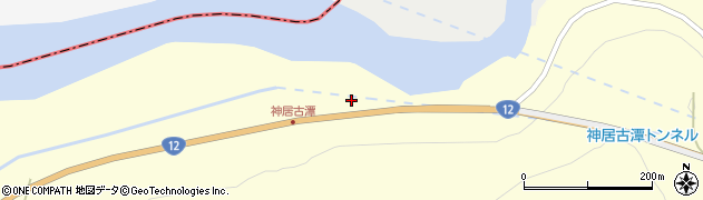 北海道旭川市神居町神居古潭882周辺の地図