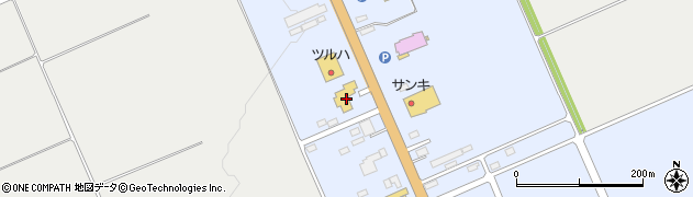 トヨタレンタリース旭川深川店周辺の地図