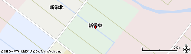 北海道東川町（上川郡）新栄東周辺の地図