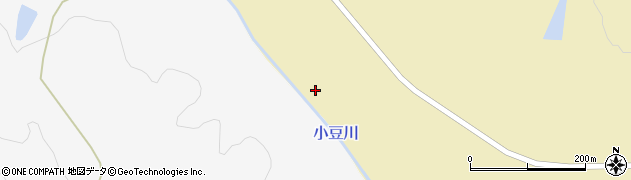 小豆川周辺の地図