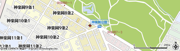 セイコーマート神楽岡通店周辺の地図