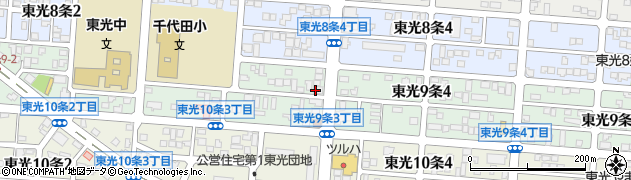 アンデルセン洋菓子店東光店周辺の地図