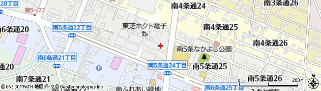 北海道旭川市南５条通周辺の地図