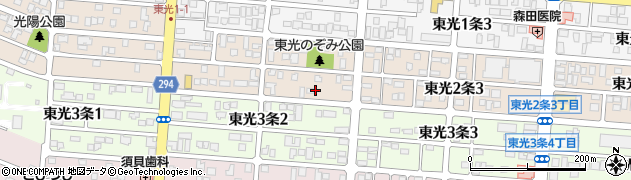 ひまわりコーポ事務所周辺の地図